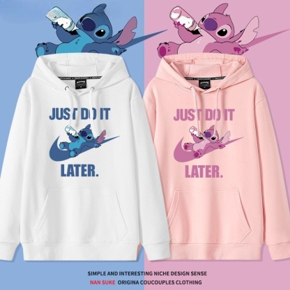 星際寶貝新款 親子情侶男女連帽衛衣