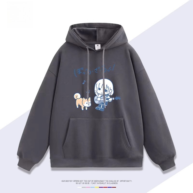 孤獨搖滾 聯名衛衣2025秋冬新款親子情侶裝連帽衛衣