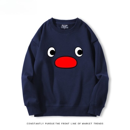 pingu 聯名親子情侶裝 圓領長袖