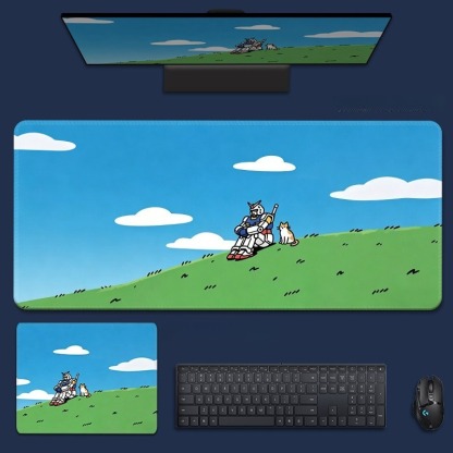 機動戰士鋼彈主題桌墊 布質滑鼠墊