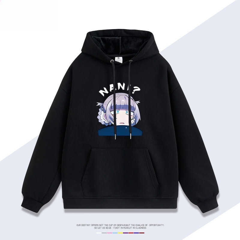 徹夜之歌七草薺 親子情侶男女連帽衛衣