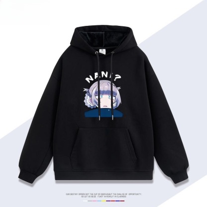 徹夜之歌七草薺 親子情侶男女連帽衛衣