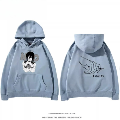 鏈鋸人 聯名衛衣2025秋冬新款 親子情侶裝連帽衛衣
