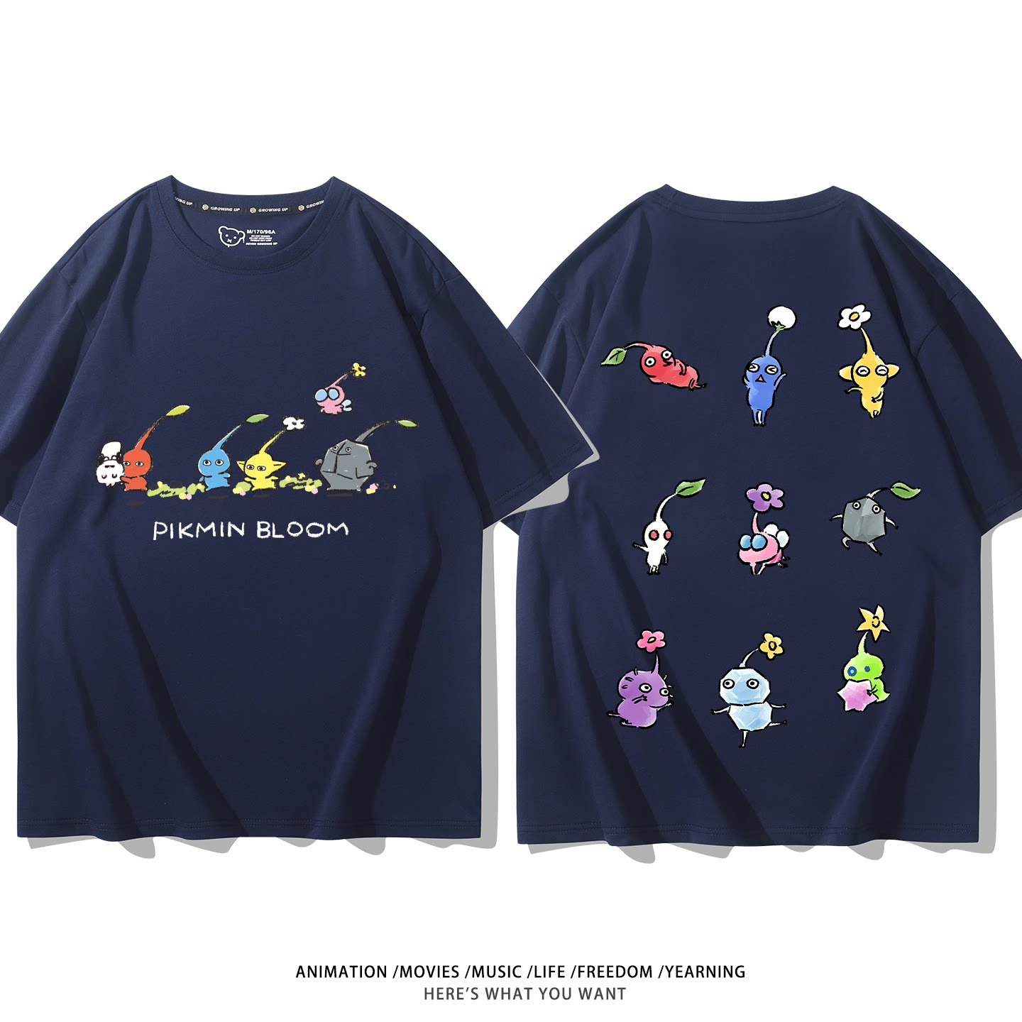皮克敏PIKMIN4 印花短袖T恤