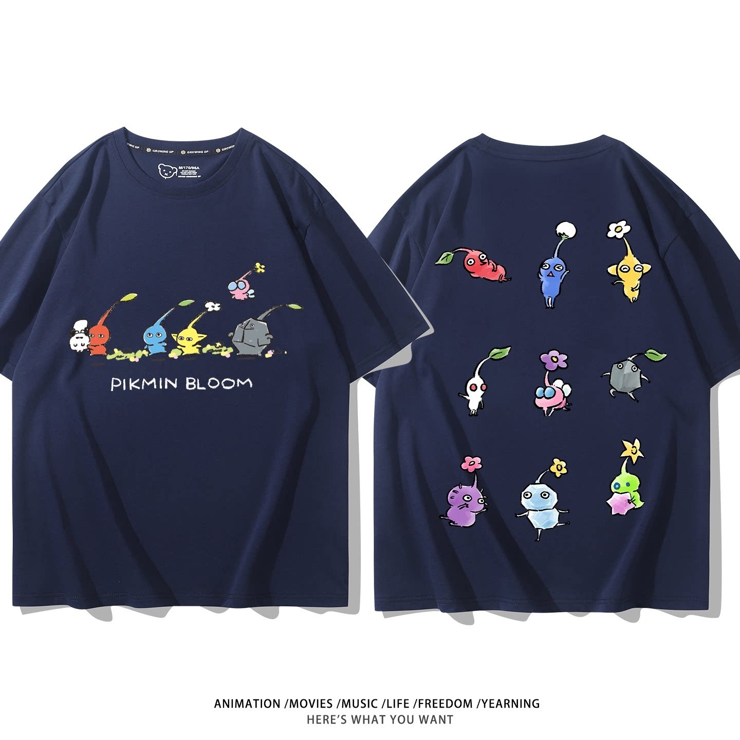 皮克敏PIKMIN4 印花短袖T恤