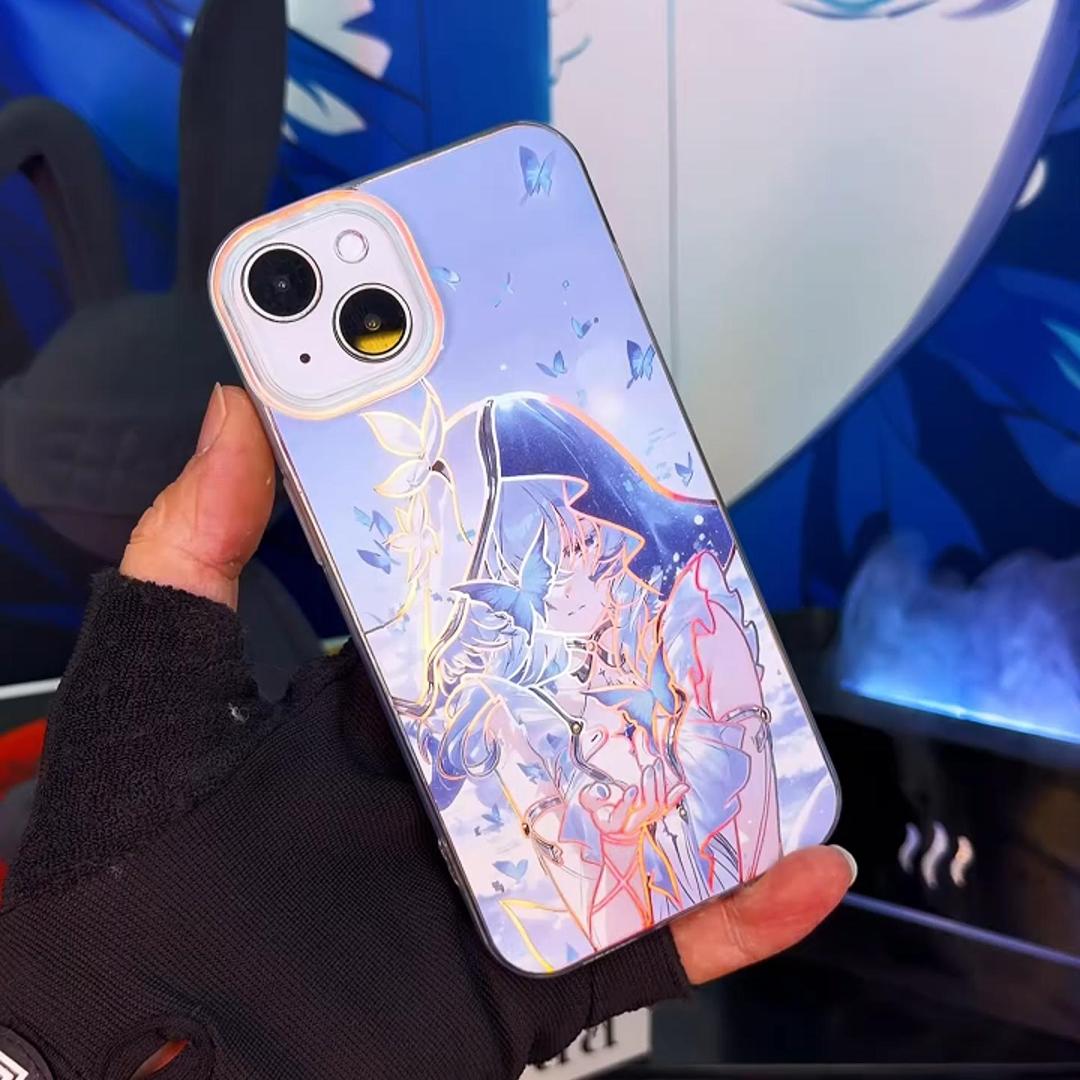 鳴潮極光金漸變手機殼