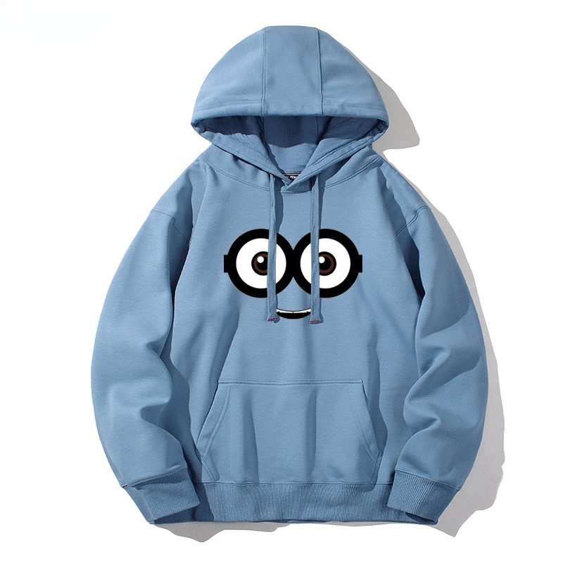 神偷奶爸小黃人新款 親子情侶男女連帽衛衣