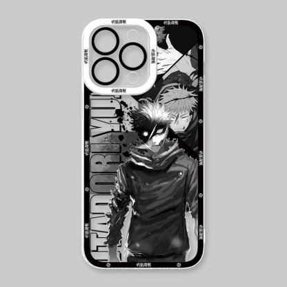 蘋果 系列咒術迴戰天使眼透明防摔軟殼