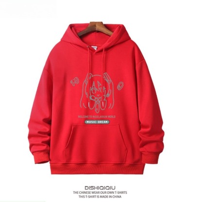 初音未來 聯名衛衣新款 親子情侶裝連帽衛衣