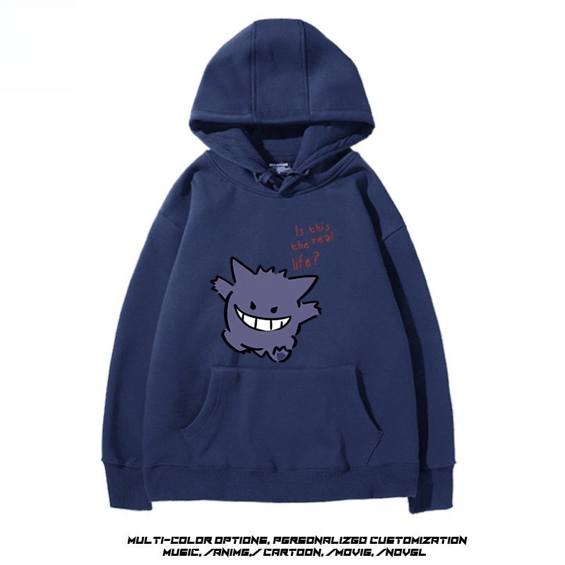 精靈寶可夢 聯名衛衣新款 親子情侶裝連帽衛衣