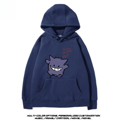 精靈寶可夢 聯名衛衣新款 親子情侶裝連帽衛衣