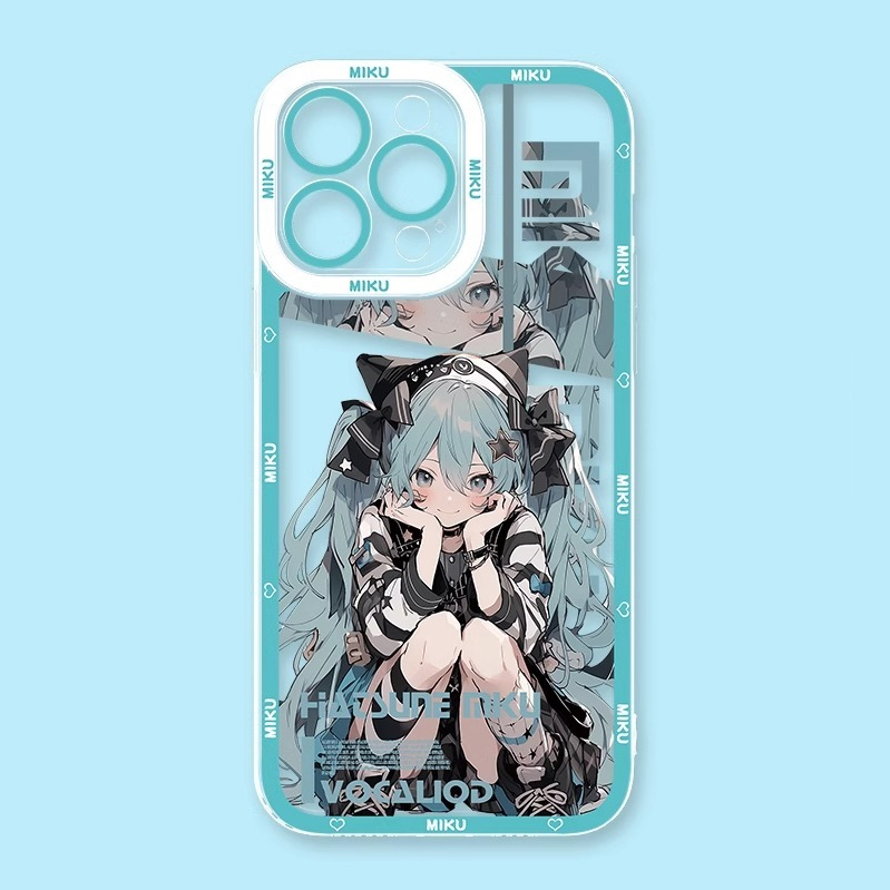 初音未來天使眼透明防摔軟殼