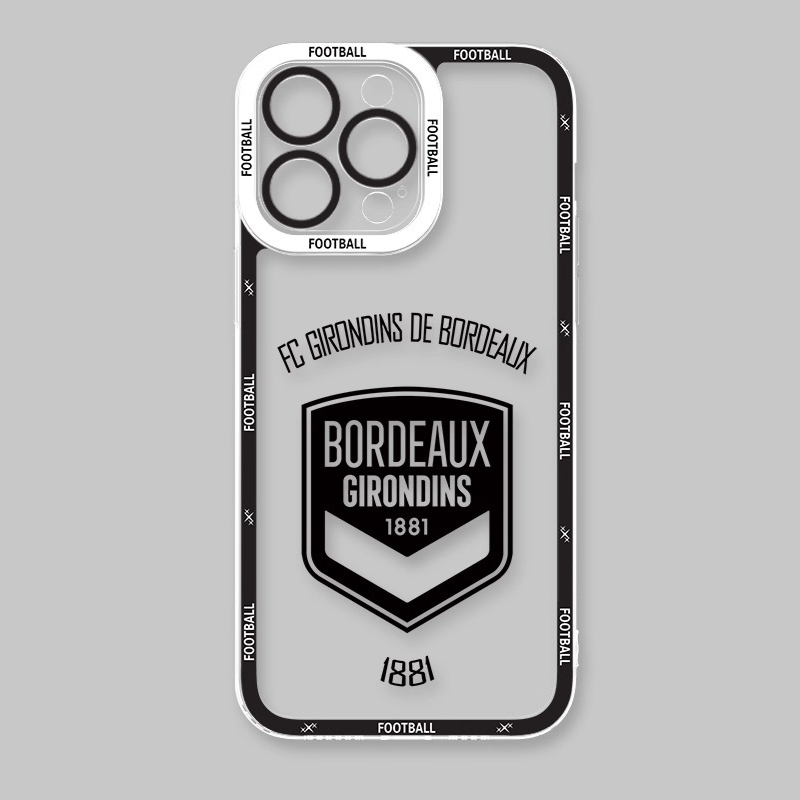 足球俱樂部天使眼透明防摔軟殼