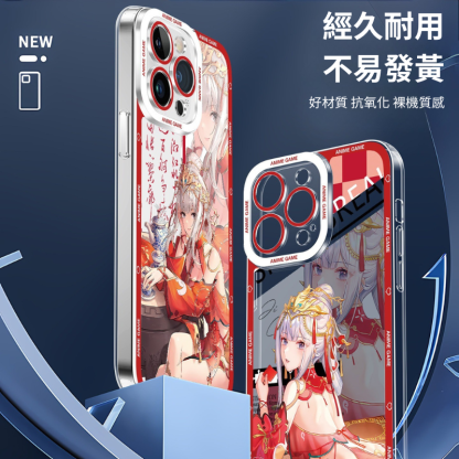 餚夜天光辰天使眼透明防摔軟殼