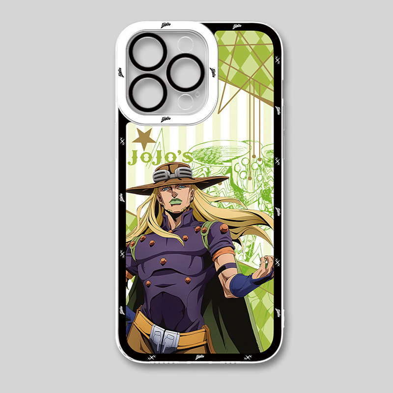 JOJO 的奇妙冒險 飆馬野郎 傑洛齊貝林天使眼透明手機殼
