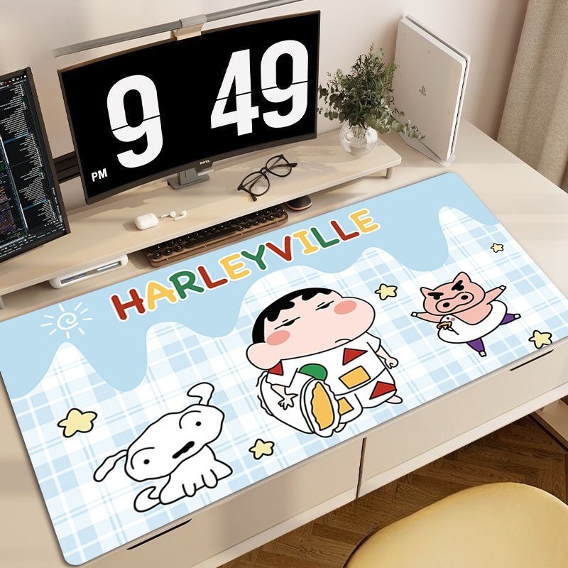 蠟筆小新主題桌墊 布質滑鼠墊