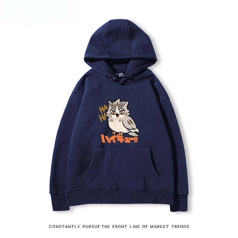 排球少年 聯名衛衣2026秋冬新款 親子情侶連帽衛衣