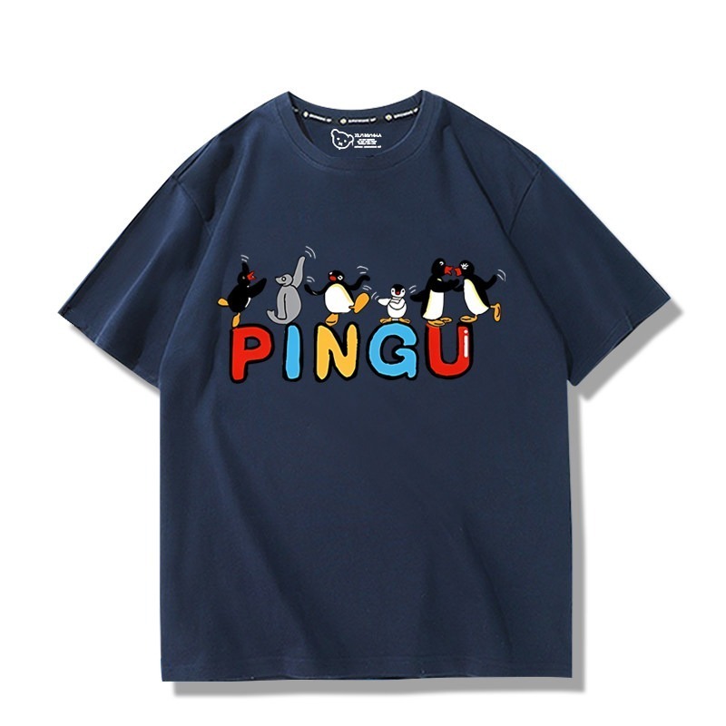 Pingu企鵝家族周邊 印花短袖T恤