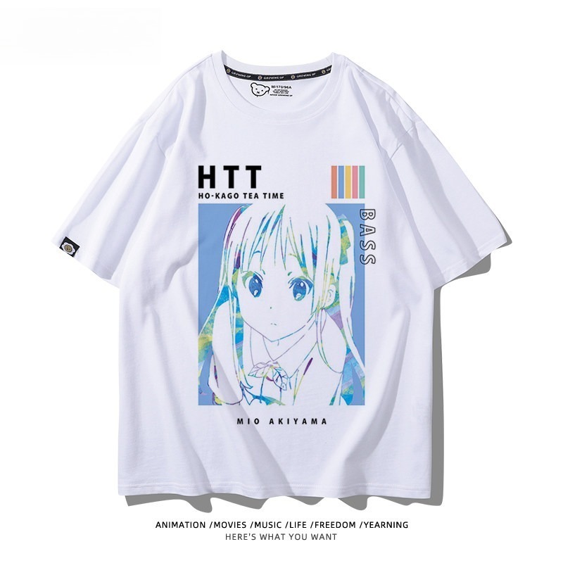 輕音少女 印花短袖T恤