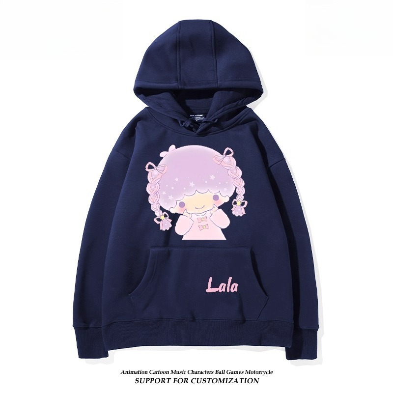 雙子星little twinstars新款 親子情侶男女連帽衛衣