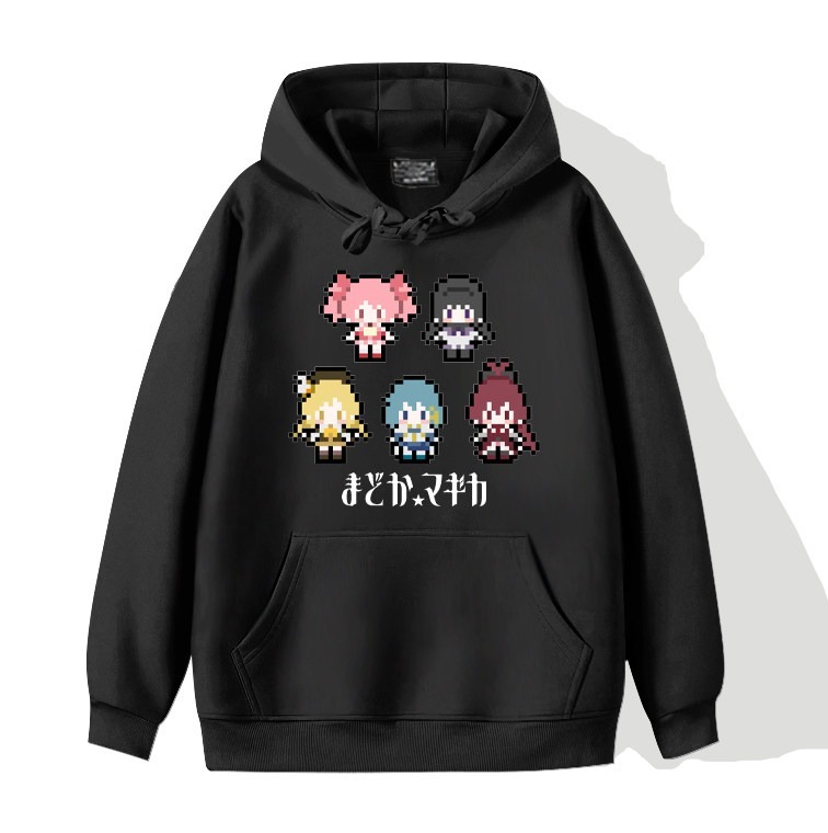 魔法少女小圓新款 親子情侶裝連帽衛衣