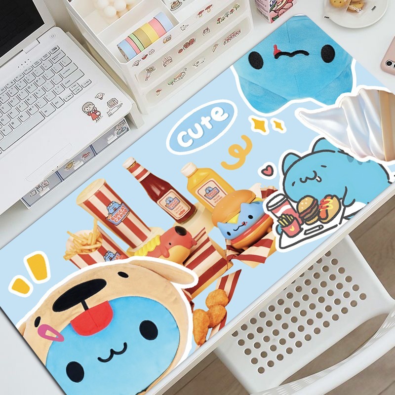 貓貓蟲 主題桌墊 布質滑鼠墊