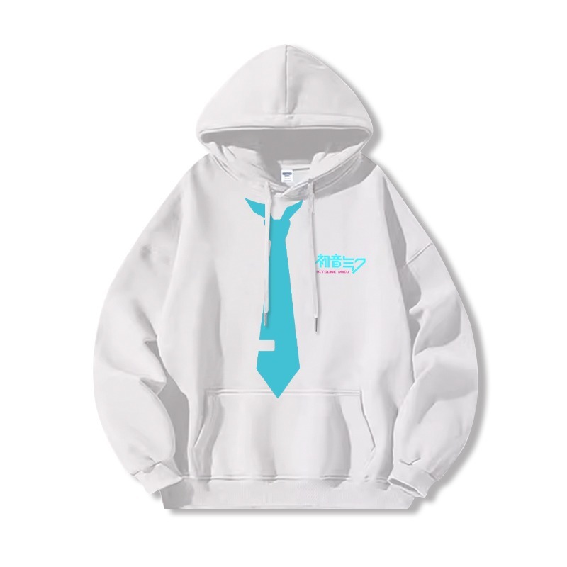 初音未來 聯名衛衣2025秋冬新款 親子情侶裝連帽衛衣