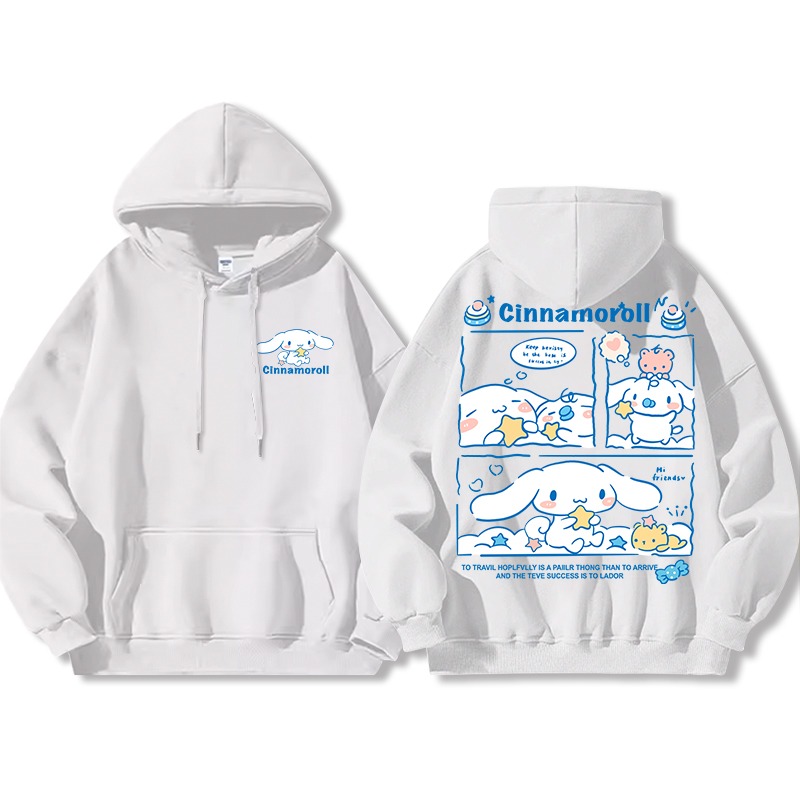 三麗鷗 聯名衛衣2025秋冬新款親子情侶裝連帽衛衣