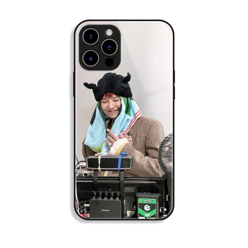 GD權志龍新款高清全包防摔玻璃殼