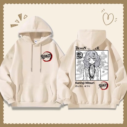 鬼滅之刃 聯名衛衣2025秋冬新款寬鬆連帽衛衣
