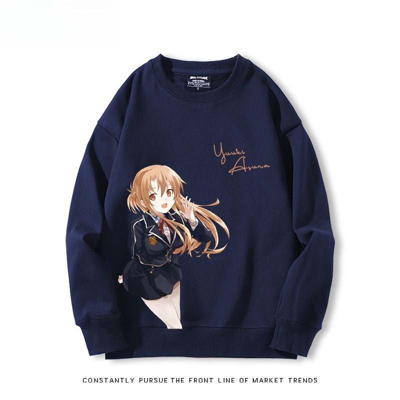 刀劍神域 聯名親子情侶裝 圓領長袖