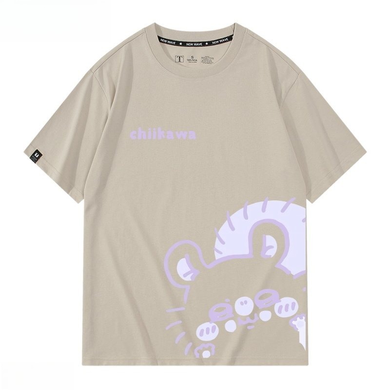 Chiikawa 2026親子情侶男女同款 印花短袖T恤