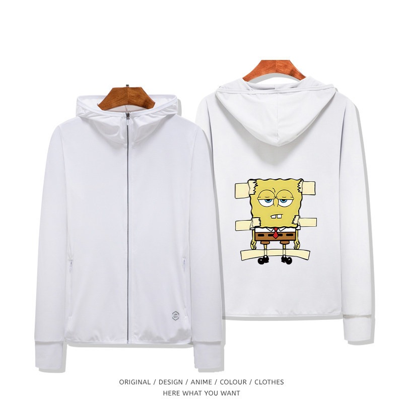 海綿寶寶 夏季通勤冰絲速乾涼感防曬外套