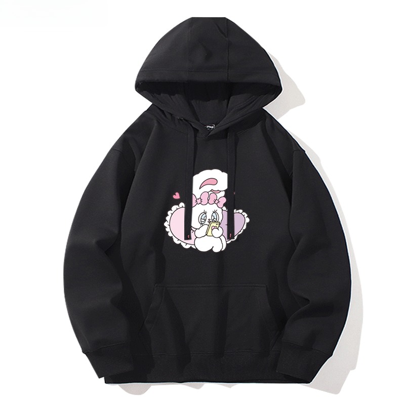 艾丝樂小兔 親子情侶男女連帽衛衣