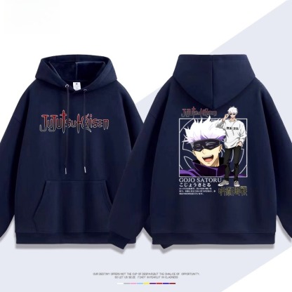 咒術回戰五條悟 2025秋冬新款親子情侶裝連帽衛衣
