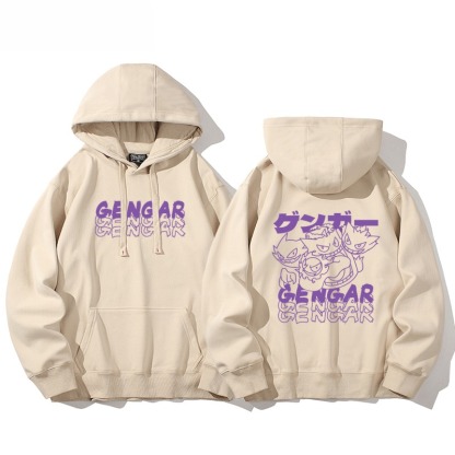 寶可夢新款 親子情侶男女連帽衛衣
