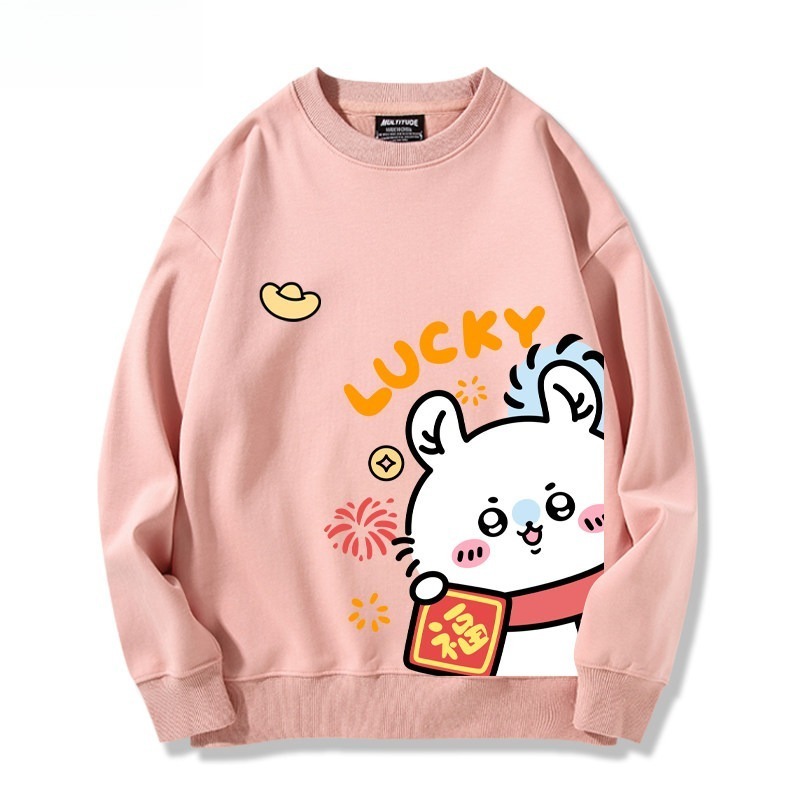 Chiikawa 聯名親子情侶裝 圓領長袖