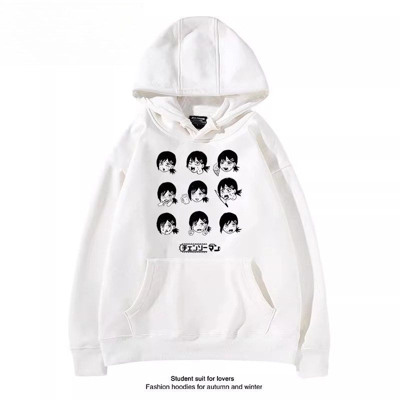 鏈鋸人 聯名衛衣2025秋冬新款 親子情侶裝連帽衛衣