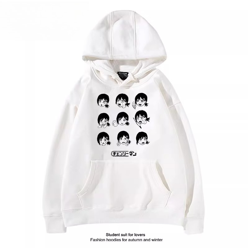 鏈鋸人 聯名衛衣2025秋冬新款 親子情侶裝連帽衛衣