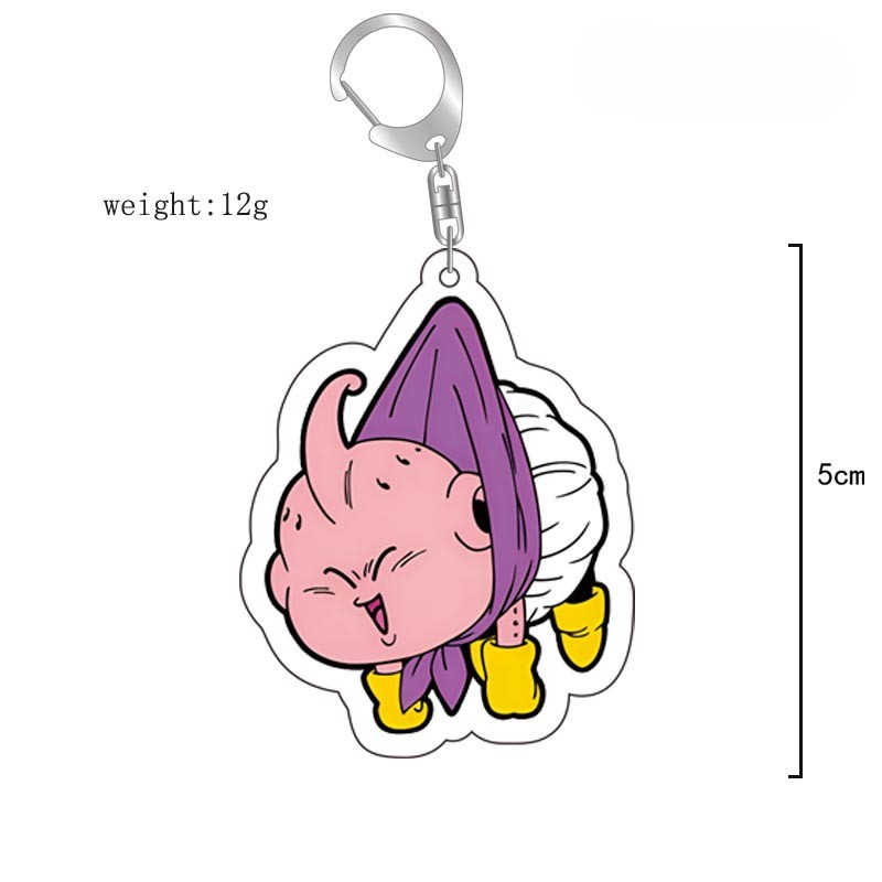 七龍珠孫悟空悟飯超級賽亞人魔笛貝吉塔18號比魯斯亞克力鑰匙扣 掛飾【單買三件起送】