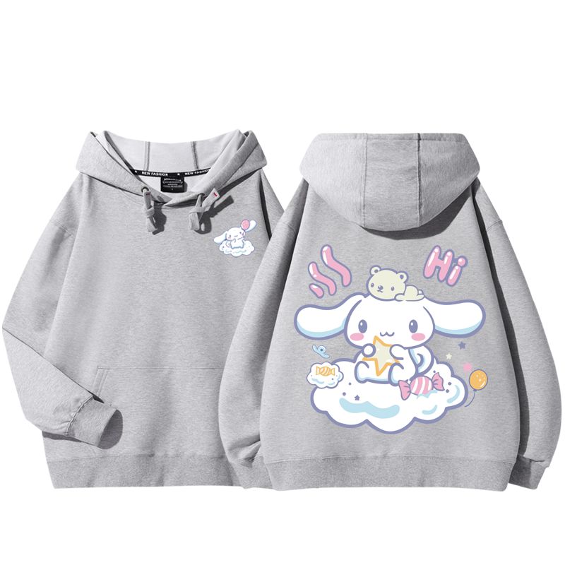 三麗鷗大耳朵狗聯名衛衣2025秋冬新款親子情侶裝連帽衛衣