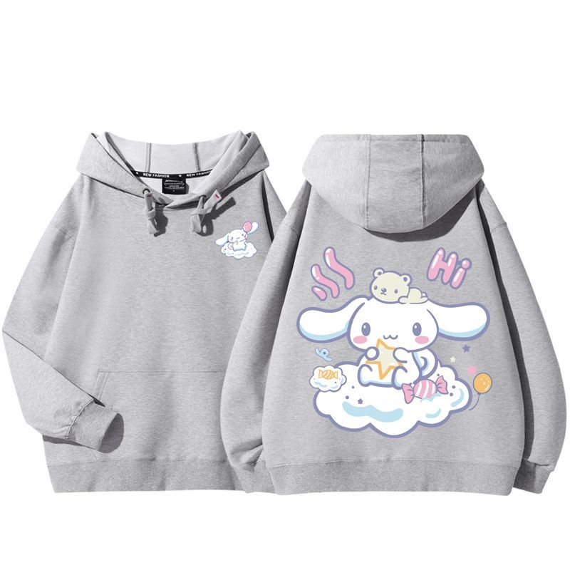 三麗鷗大耳朵狗聯名衛衣2025秋冬新款親子情侶裝連帽衛衣