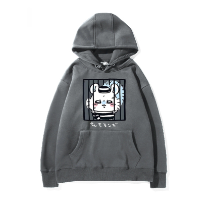 chiikawa 2024秋冬新款親子情侶裝薄絨款連帽衛衣