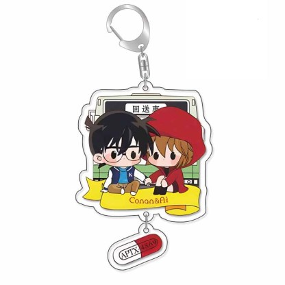 名偵探柯南周邊掛件鑰匙扣怪盜基德工藤新一安室赤井秀一掛飾【單買三件起送】