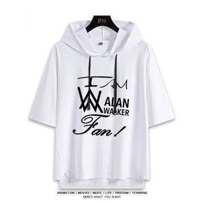 艾倫沃克 Alan Walker 連帽短袖T恤