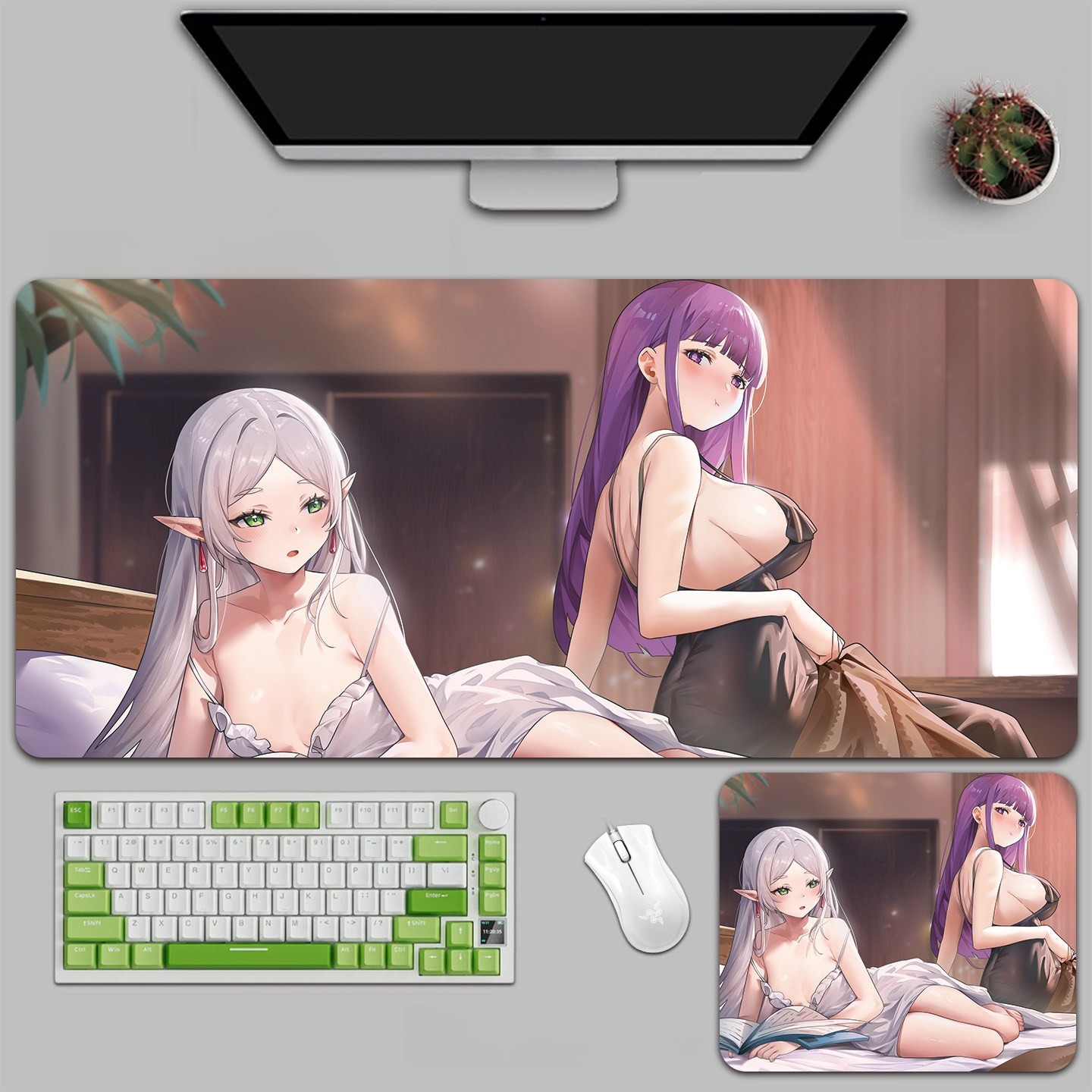 葬送的芙莉蓮 主題桌墊 布質滑鼠墊