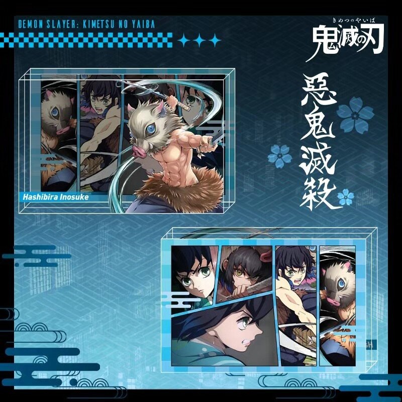 鬼滅之刃 水晶磚新款亞克力磚透明立體擺件