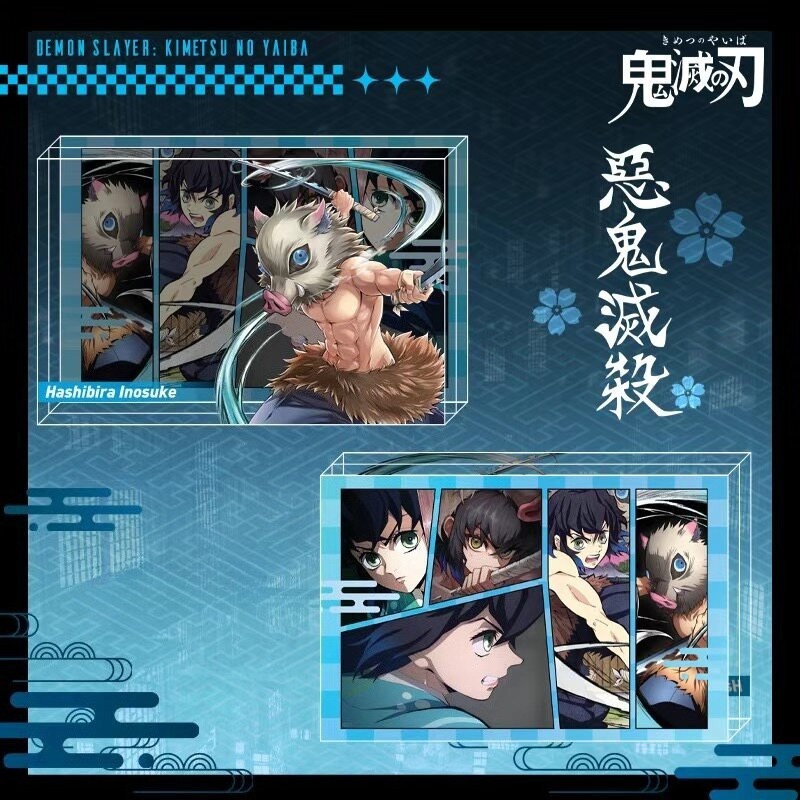 鬼滅之刃 水晶磚新款亞克力磚透明立體擺件