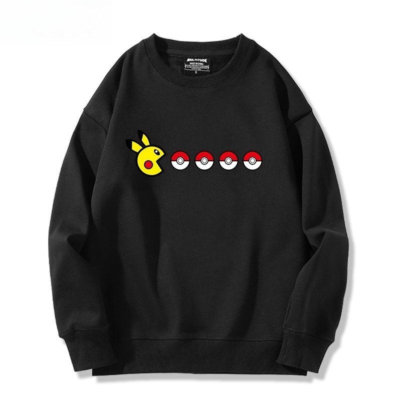 精靈寶可夢星之卡比 聯名親子情侶裝 圓領長袖