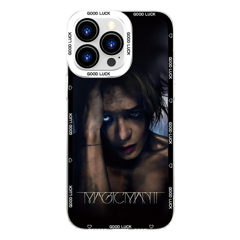 王嘉爾天使眼透明手機殼